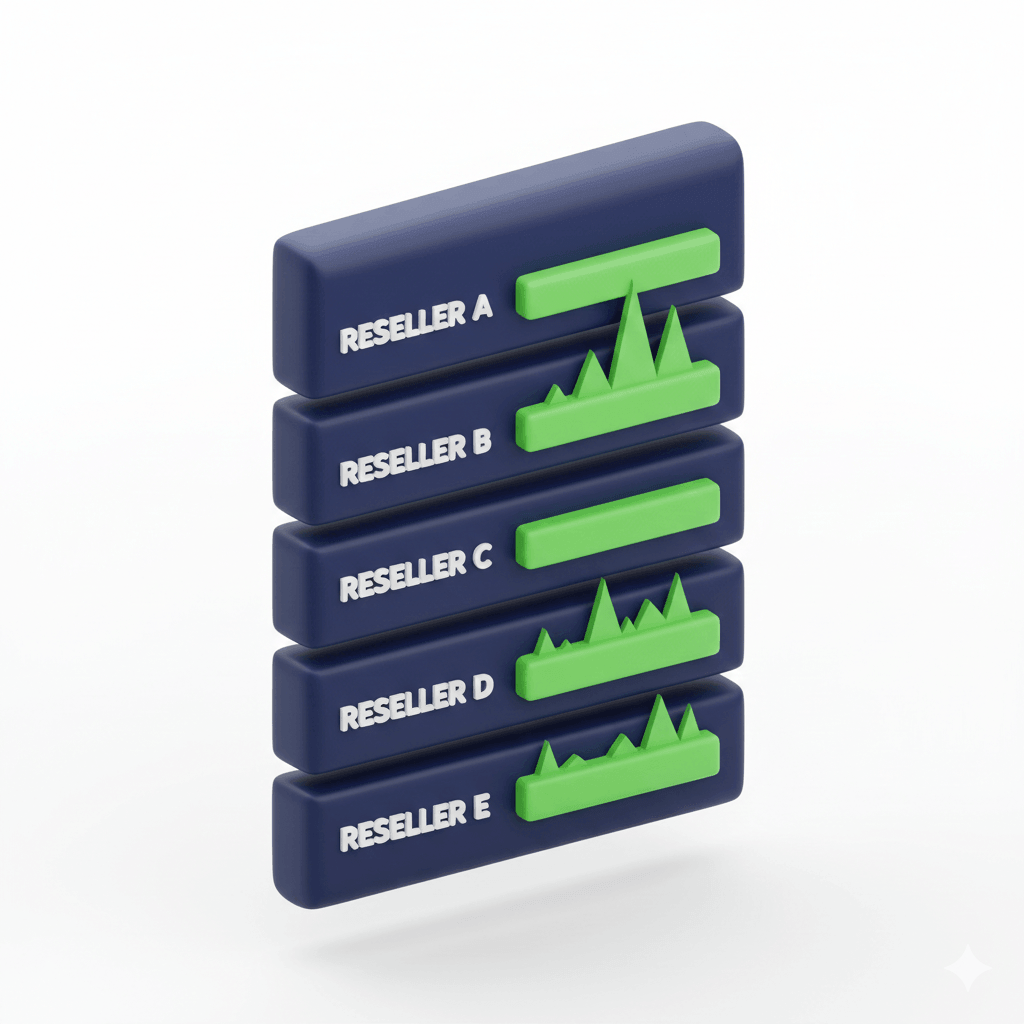Calcola le qualità delle performance dei tuoi reseller